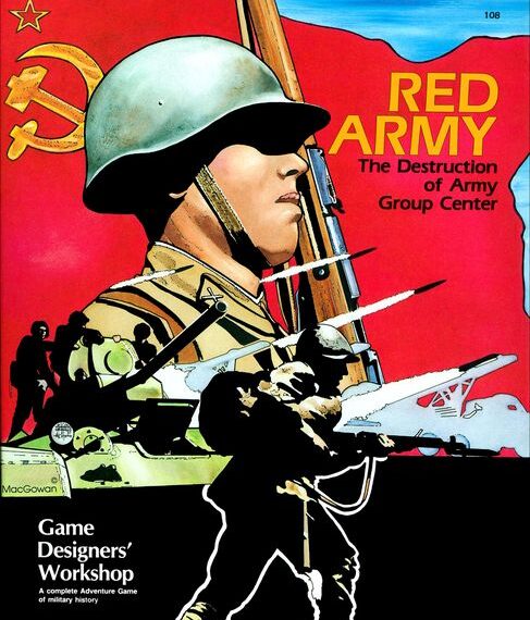 Red Army: The Destruction of Army Group Center (1982) Board Game