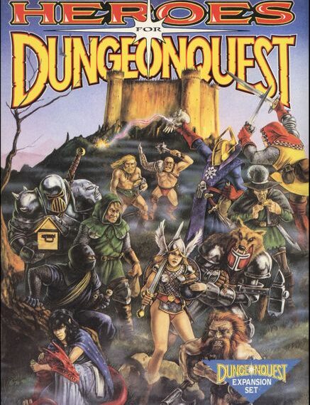 Heroes for Dungeonquest (1987) Board Game