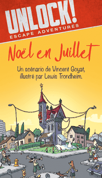Unlock!: Escape Adventures – Noël en Juillet (2018) Board Game