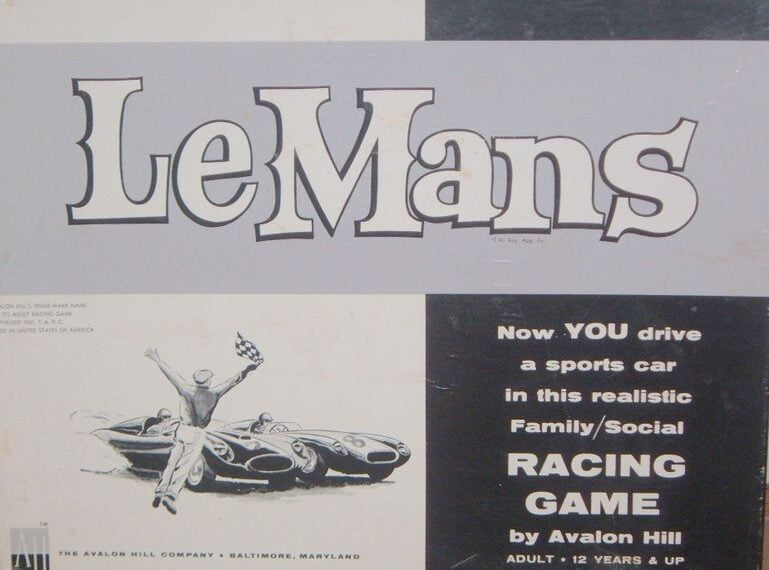 Le Mans (1961) Board Game