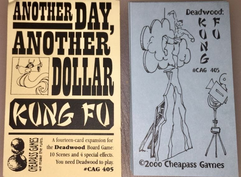 Another Day, Another Dollar: Kung Fu (2000) Board Game