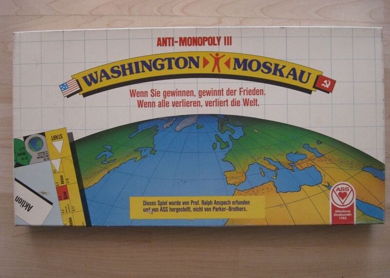 Anti-Monopoly III: Washington-Moskau (1987) Board Game