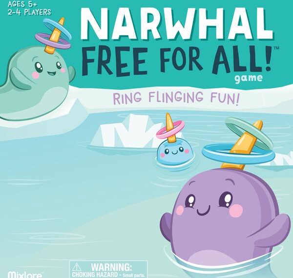 Narwhal Free for All (2019) Board Game