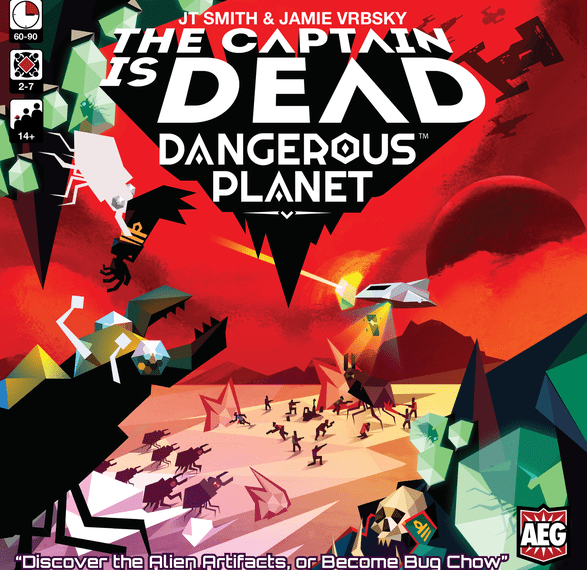 The Captain Is Dead: Dangerous Planet (2019) Board Game