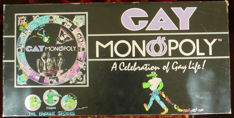 Gay Monopoly (1983) Board Game