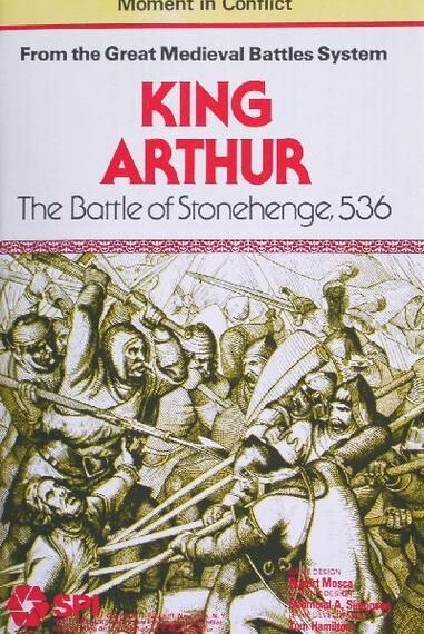 King Arthur: The Battle of Stonehenge 536 (1979) Board Game