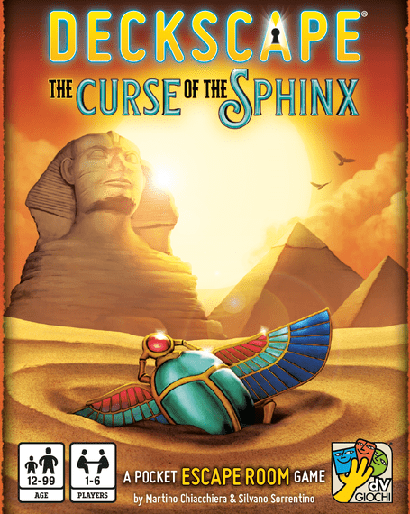 Deckscape: The Curse of the Sphinx (2019) Board Game