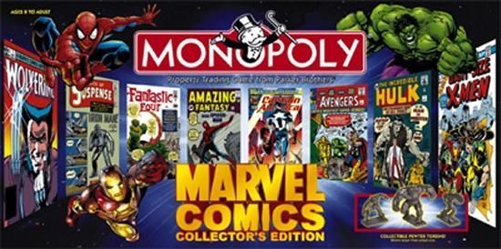 Monopoly: Marvel Comics (1999) Board Game