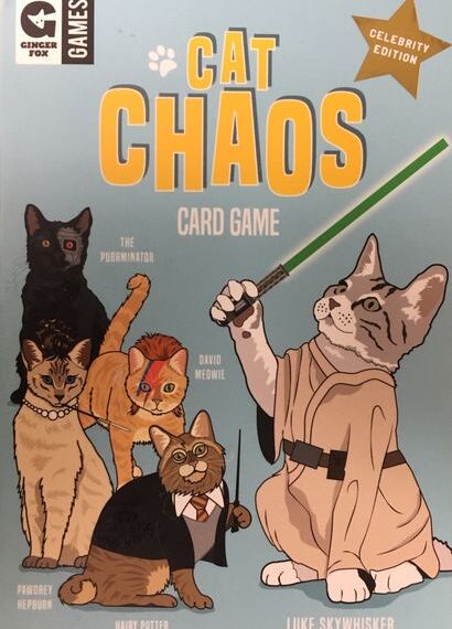 Cat Chaos Card Game: Celebrity Edition (2017) Board Game