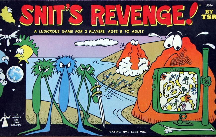 Snit’s Revenge! (1977) Board Game