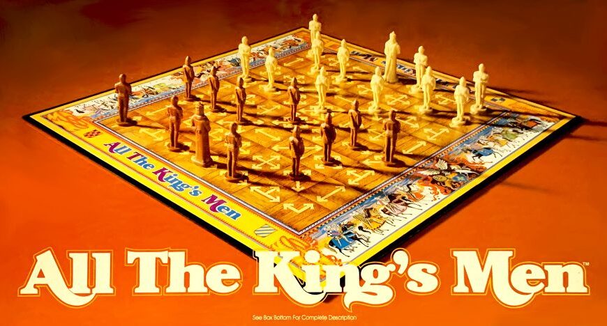 All The King’s Men (1970) Board Game