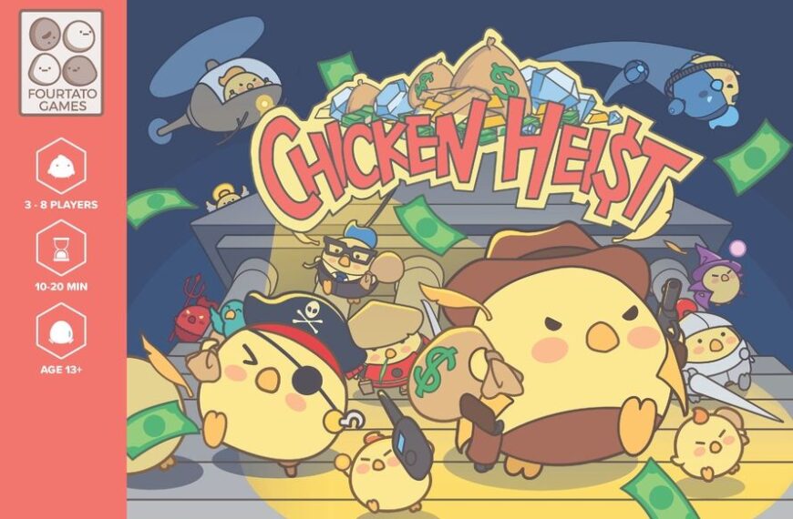 Chicken Heist (2020) Board Game