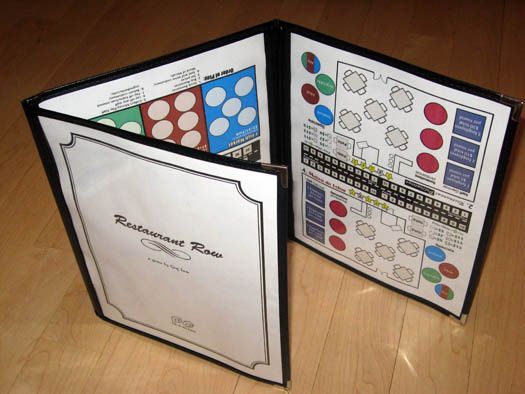 Restaurant Row (2009) Board Game