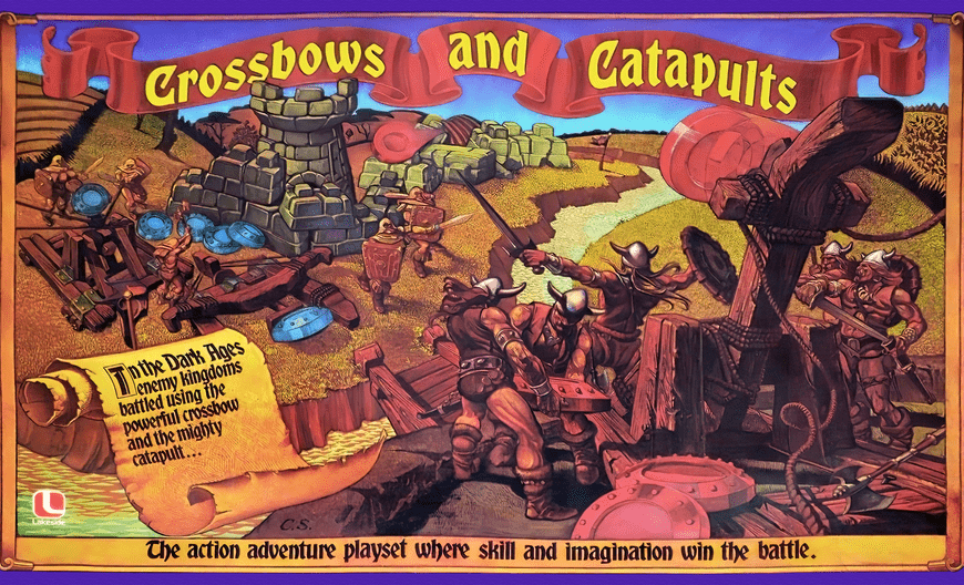 Crossbows and Catapults (1983) Board Game