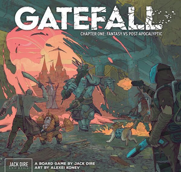 Gatefall (2020) Board Game