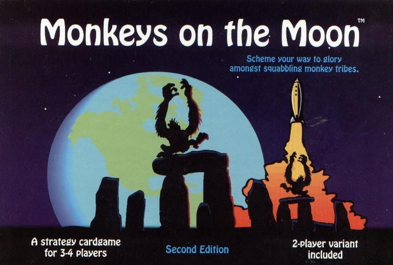Monkeys on the Moon (2002) Board Game