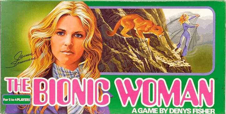 The Bionic Woman (1976) Board Game