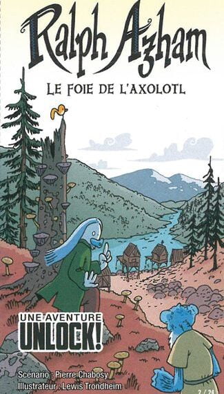 Unlock!: Une Aventure – Ralph Azham: Le Foie de l’Axolotl (2019) Board Game