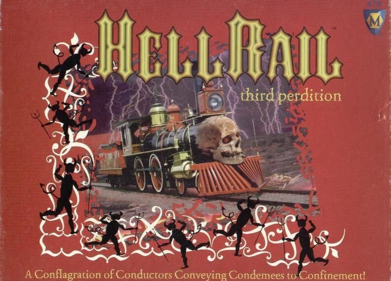 HellRail: Third Perdition (2001) Board Game