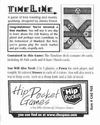 TimeLine (2003) Board Game