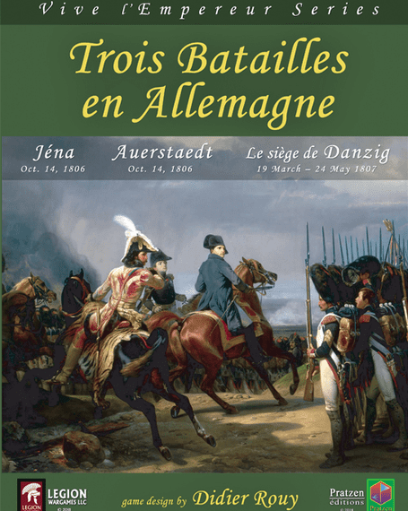 Trois Batailles en Allemagne (2020) Board Game