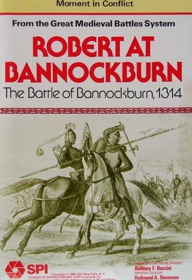 Robert at Bannockburn: The Battle of Bannockburn, 1314 (1979) Board Game