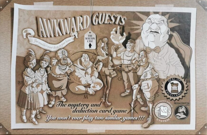 Awkward Guests: The Walton Case (2016) Board Game