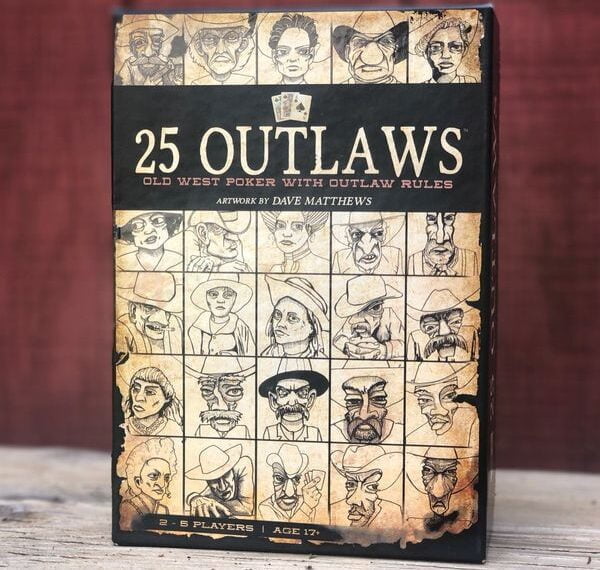 25 Outlaws (2019) Board Game