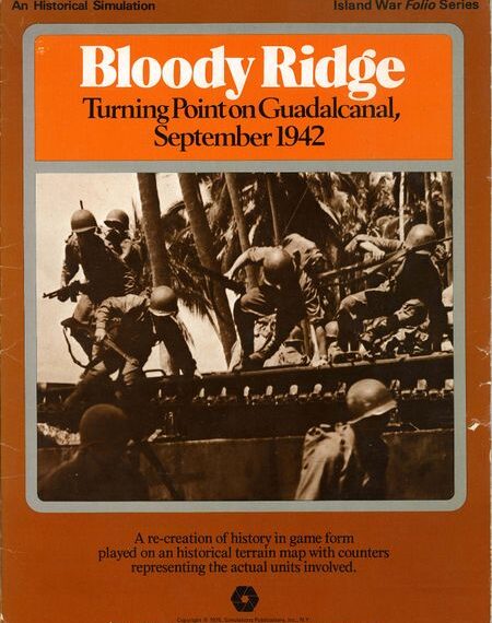 Bloody Ridge: Turning Point on Guadalcanal, September 1942 (1975) Board Game