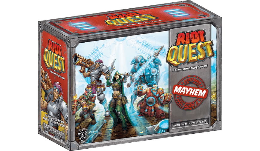 Riot Quest: Single-Player Starter Set (2019) Board Game