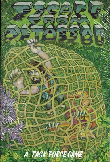Escape from Altassar (1982) Board Game