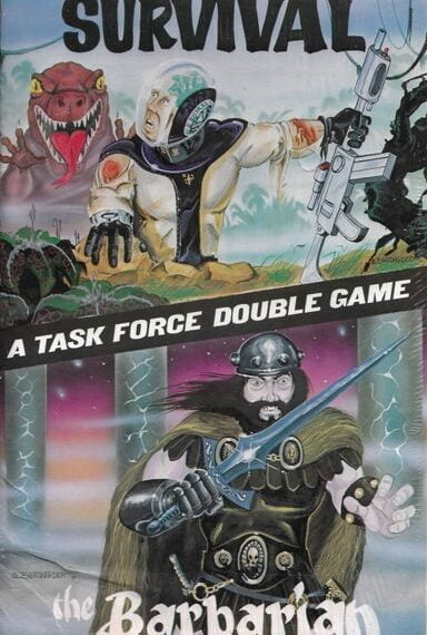 Survival / The Barbarian (1979) Board Game