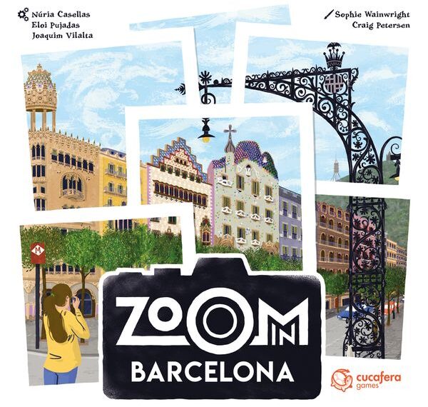 Zoom in Barcelona (2019) Board Game