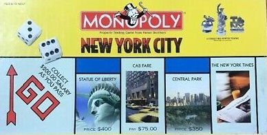 Monopoly: New York City (2003) Board Game