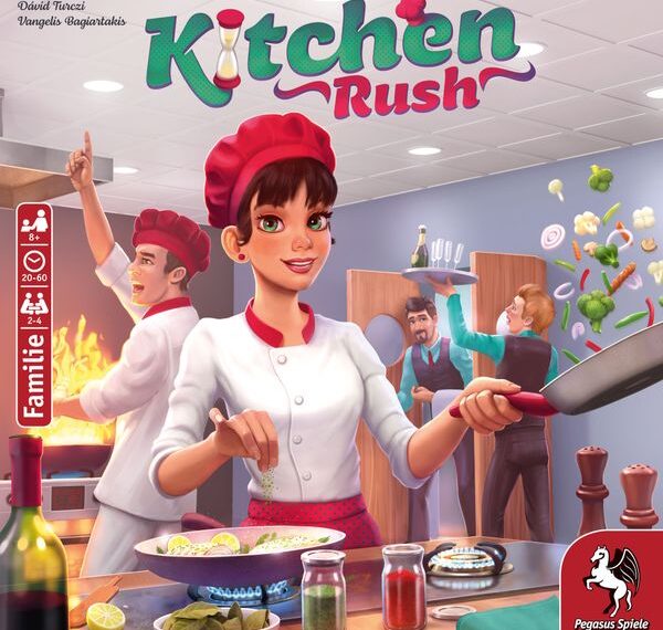 Kitchen Rush (Revised Edition) (2019) Board Game