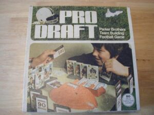 Pro Draft (1974) Board Game