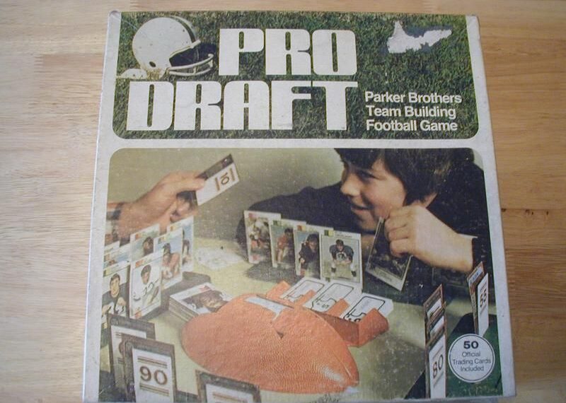 Pro Draft (1974) Board Game