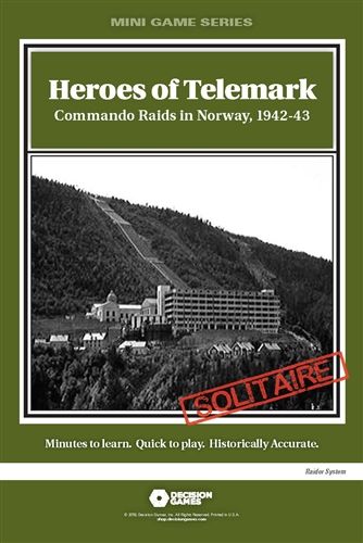 Heroes of Telemark: Commando Raids in Norway, 1942-43 (2019) Board Game