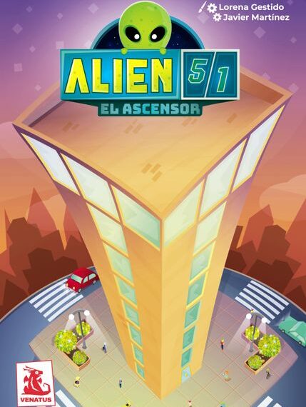 Alien 51: El ascensor (2019) Board Game