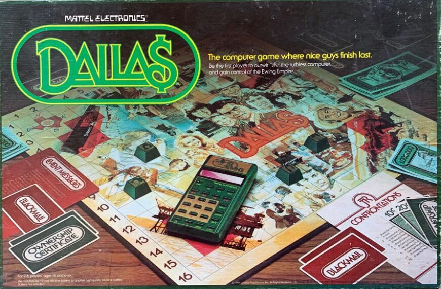Dallas (1981) Board Game