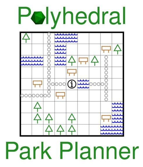 Polyhedral Park Planner (2019) Board Game