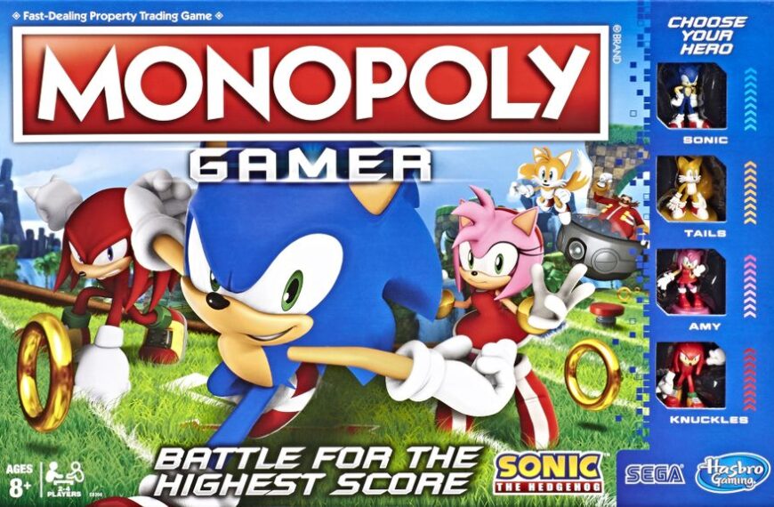 Monopoly Gamer: Sonic The Hedgehog (2019) Board Game