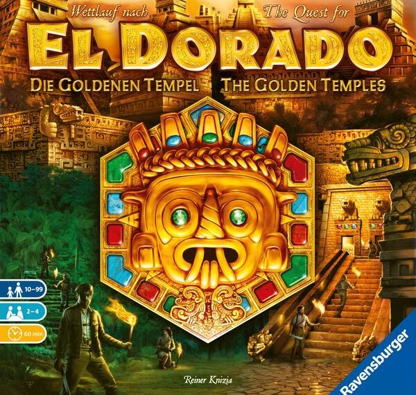 The Quest for El Dorado: The Golden Temples (2019) Board Game