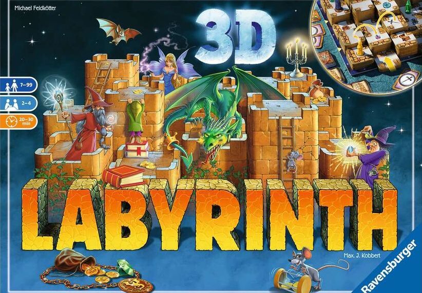 3D Labyrinth (2019) Board Game