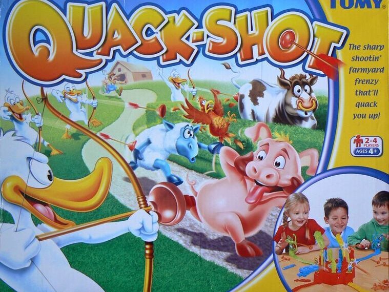 Quackshot (1995) Board Game