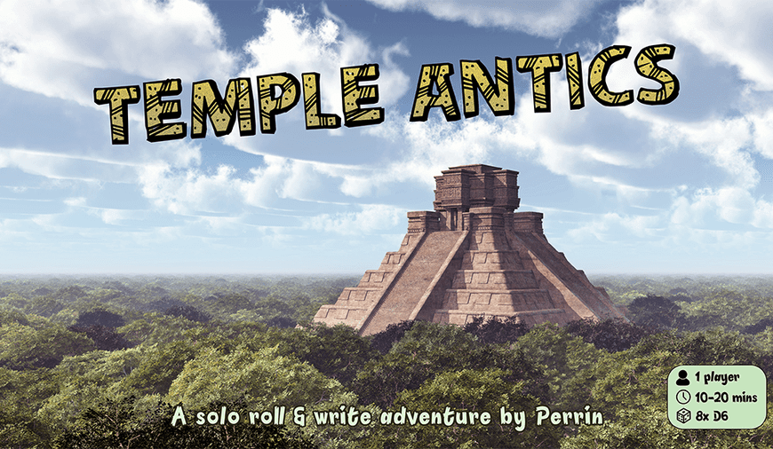 Temple Antics (2019) Board Game