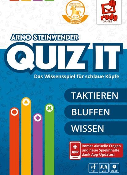 QUIZ IT (2019) Board Game