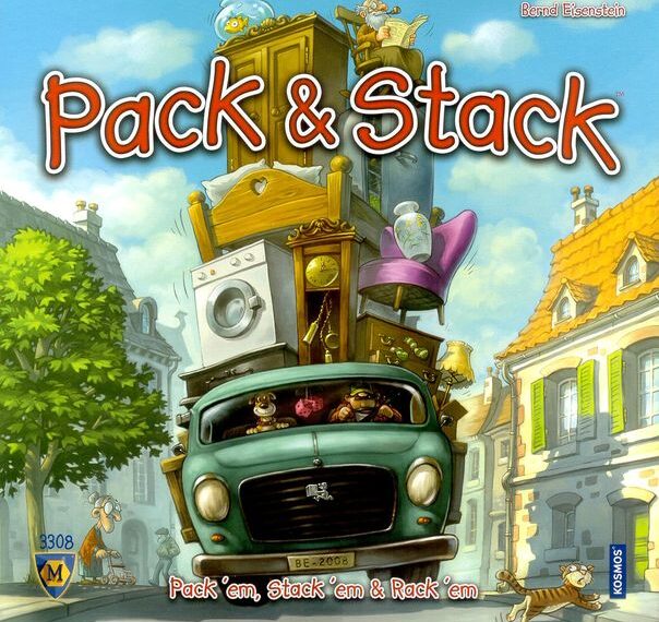 Pack & Stack (2008) Board Game