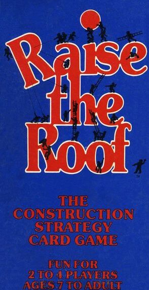 Raise the Roof (1982) Board Game