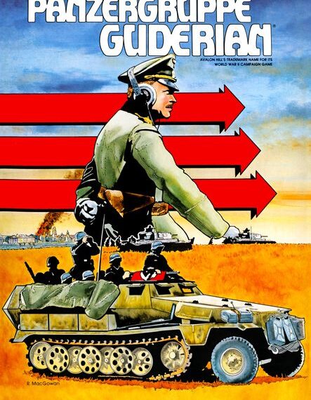 Panzergruppe Guderian (1976) Board Game